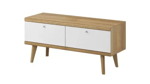Szafka RTV w stylu skandynawskim 107 cm RIMPO I Premium