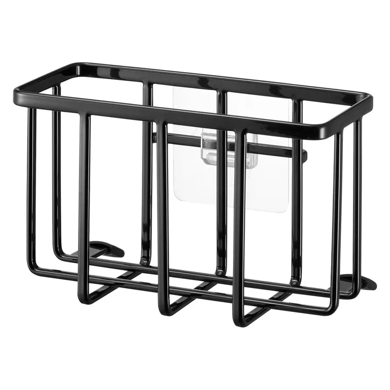 Oferta czasowa Czarny metalowy stojak na akcesoria do mycia naczyń bez wiercenia Film Hook – YAMAZAKI Bonami