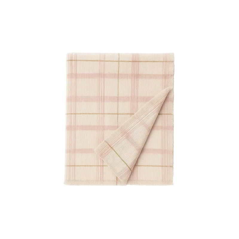 Jasnoróżowa bawełniana narzuta dziecięca 140x200 cm Tartan Rose – Lorena Canals Bonami Hit sprzedaży