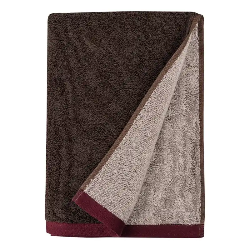 Wyjątkowa oferta Brązowe ręczniki z bawełny organicznej frotte zestaw 2 szt. 40x55 cm Soft – Mette Ditmer Denmark Bonami
