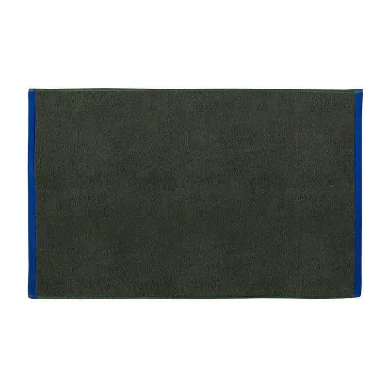 Nowy Ciemnozielono-niebieski dywanik łazienkowy z bio bawełny 50x80 cm Soft – Mette Ditmer Denmark Bonami