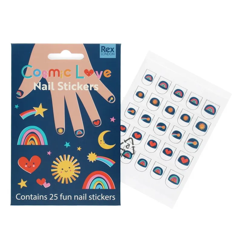 Taniej Zestaw kreatywny Cosmic Love – Nail stickers – Rex London Bonami