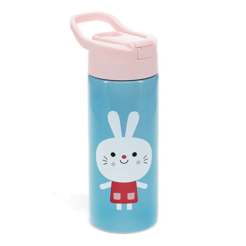 Jasnoniebieska butelka dla dzieci ze stali nierdzewnej 500 ml Lottie & Friends – Rex London Bonami Ostatnia szansa