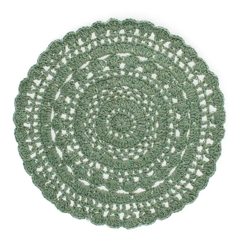 Mata stołowa z mieszanki bawełny ø 35 cm Crochet – Rex London Bonami Kup online