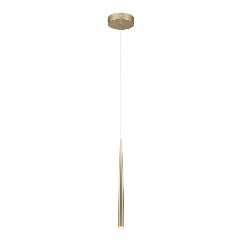 Do wyczerpania zapasów Lampa wisząca LED w kolorze złota ø 14 cm Cala – Trio Select Bonami