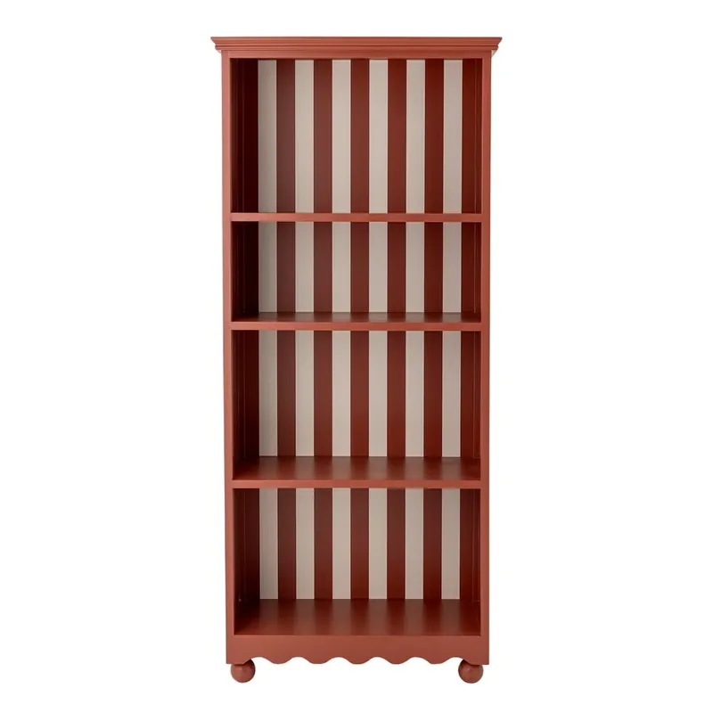 Sprawdź teraz Czerwony regał 66x151,5x32 cm Sasha – Bloomingville Bonami
