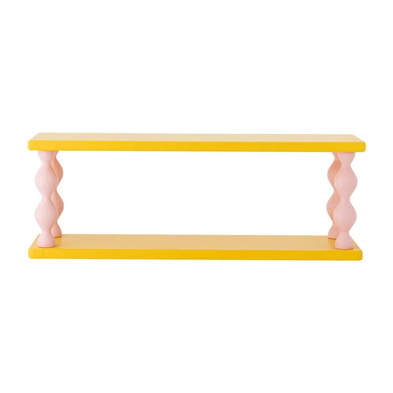 Bestseller Żółta wielopoziomowa półka dziecięca 60 cm Bibiola – Bloomingville Mini Bonami