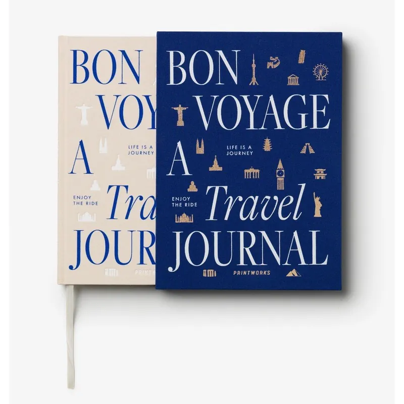 Taniej Notes 104 str. Bon Voyage Travel Journal – Printworks Bonami