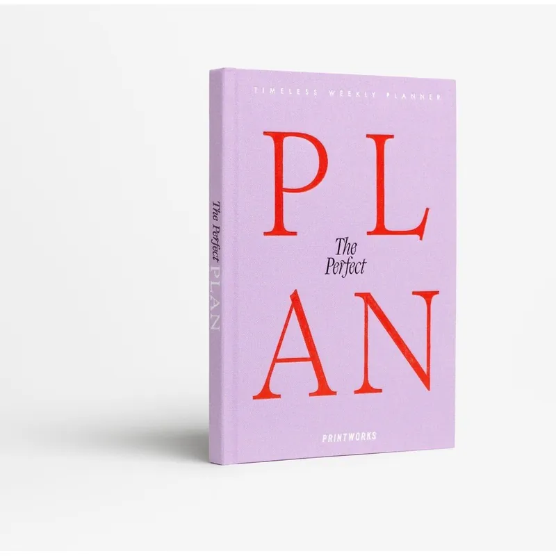 Hit cenowy Planer tygodniowy 104 str. The Perfect Plan – Printworks Bonami