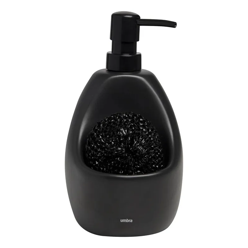 Zamów teraz Czarny ceramiczny dozownik do mydła 590 ml Joey – Umbra Bonami