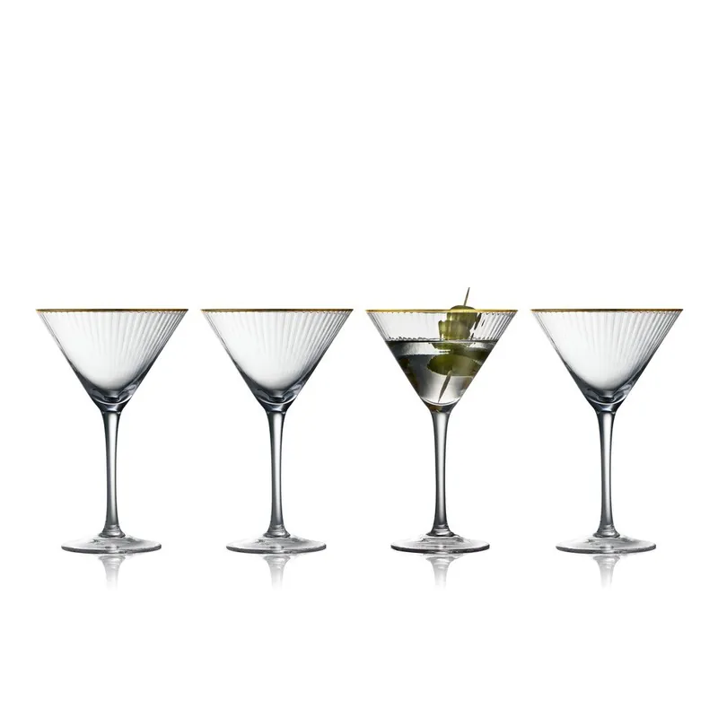 Kieliszki do koktajli zestaw 4 szt. 250 ml Palermo – Lyngby Glas Bonami Szybka dostawa