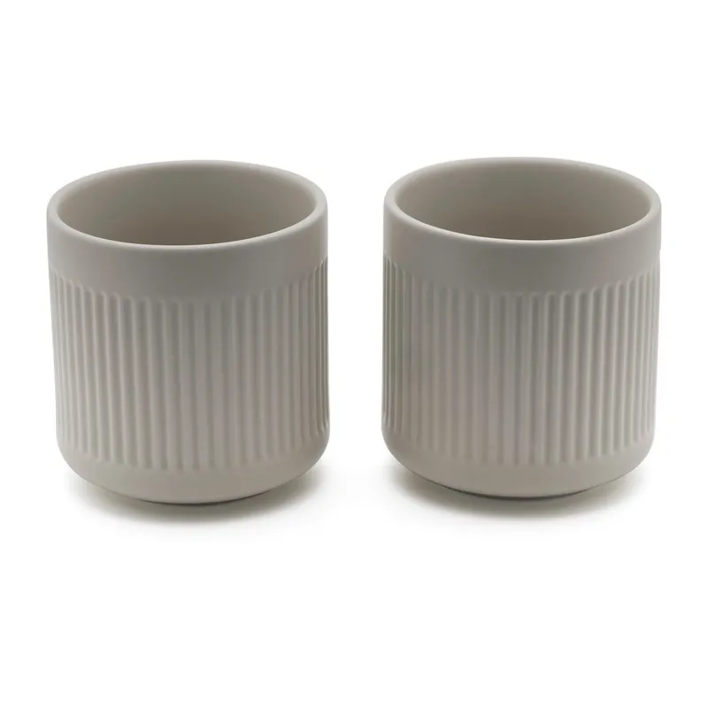 Darmowy zwrot Szare porcelanowe filiżanki zestaw 2 szt. 300 ml Skagen – Bredemeijer Bonami
