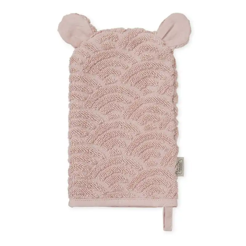Ostatnie sztuki Szaroróżowa myjka z bawełny organicznej 14x22 cm Dusty Rose – Cam Cam Copenhagen Bonami