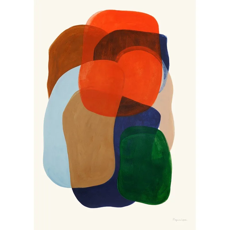 Plakat 50x70 cm Big Hug – Berit Mogensen Lopez – The Poster Club Bonami Łatwy zwrot
