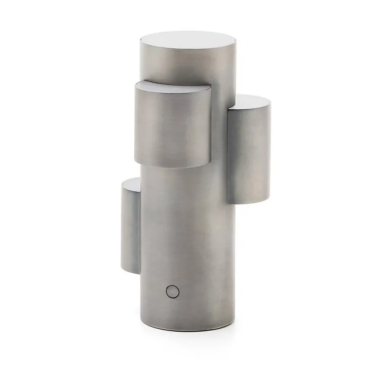 Metalowa lampa stołowa LED ze ściemniaczem w kolorze srebra (wysokość 26,5 cm) Adrina – Kave Home Bonami Szybka wysyłka