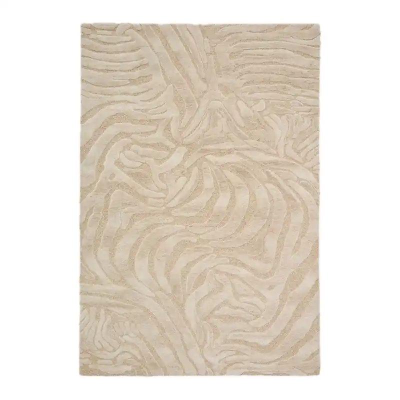 Zamów dziś Beżowy dywan z mieszanki wełny tkany ręcznie 160x230 cm Tribet – Kave Home Bonami