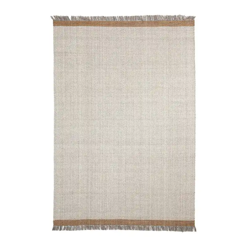 Ostatnia szansa Kremowy wełniany dywan tkany ręcznie 200x300 cm Brina – Kave Home Bonami