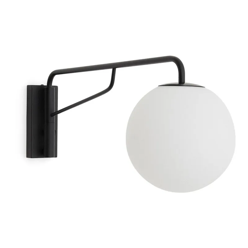 Biało-czarny kinkiet ø 20 cm Eilo – Kave Home Bonami Kup teraz
