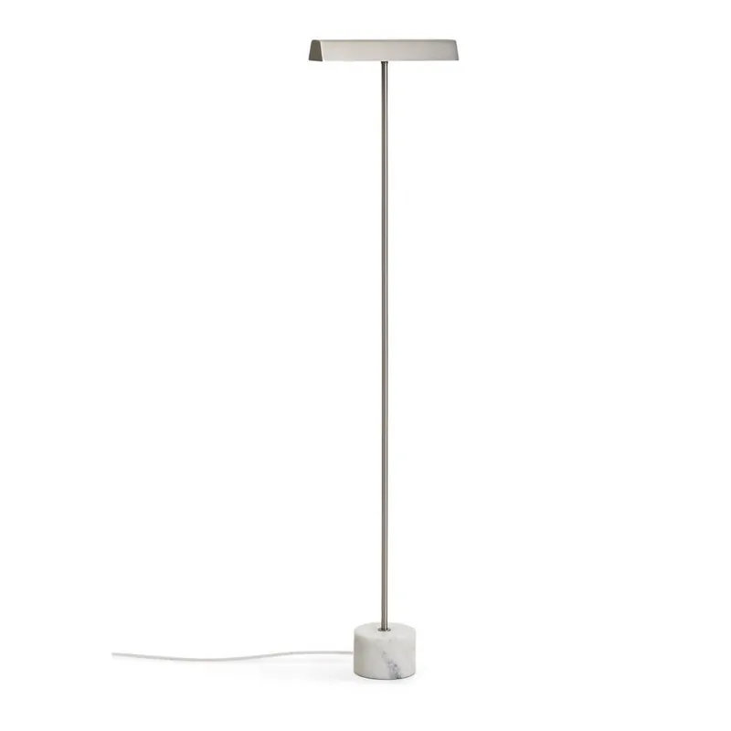 Super okazja Lampa stojąca w kolorze srebra (wysokość 121 cm) Lynor – Kave Home Bonami