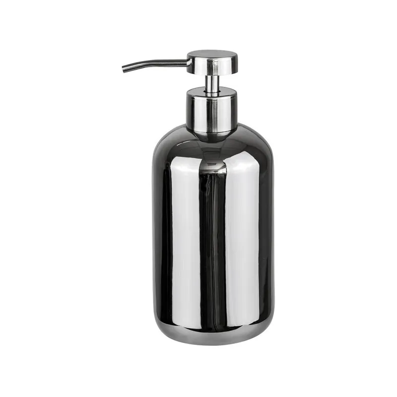 Ceramiczny dozownik do mydła w kolorze srebra 200 ml Lotus – Mette Ditmer Denmark Bonami Ograniczona ilość