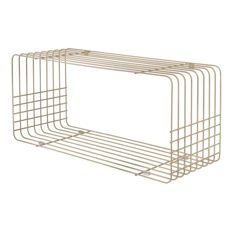 Super okazja Beżowa wielopoziomowa metalowa półka 70 cm Wire – Mette Ditmer Denmark Bonami