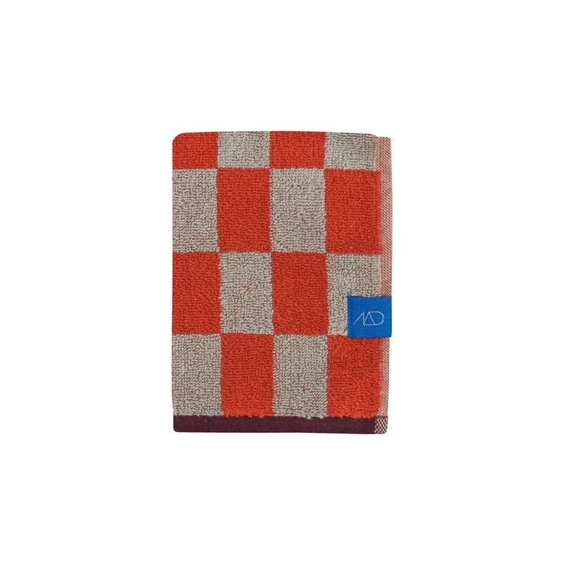 Ekspresowa dostawa Pomarańczowo-beżowe ręczniki z bawełny organicznej frotte zestaw 2 szt. 40x55 cm Retro – Mette Ditmer Denmark Bonami