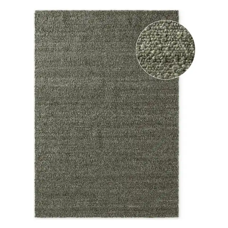 Zamów dziś Zielony dywan z materiału bouclé tkany ręcznie 120x170 cm Notting Hill Portobello – Ted Baker Bonami