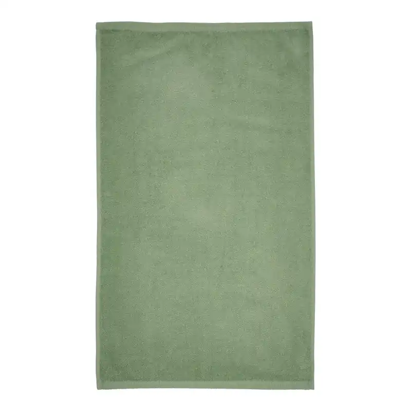 Sprawdź teraz Zielony bawełniany ręcznik kąpielowy szybkoschnący frotte 90x140 cm Quick Dry – Catherine Lansfield Bonami