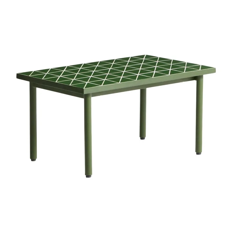 Ostatnie sztuki Stolik ogrodowy z ceramicznym blatem 51x81 cm Maurina – Kave Home Bonami