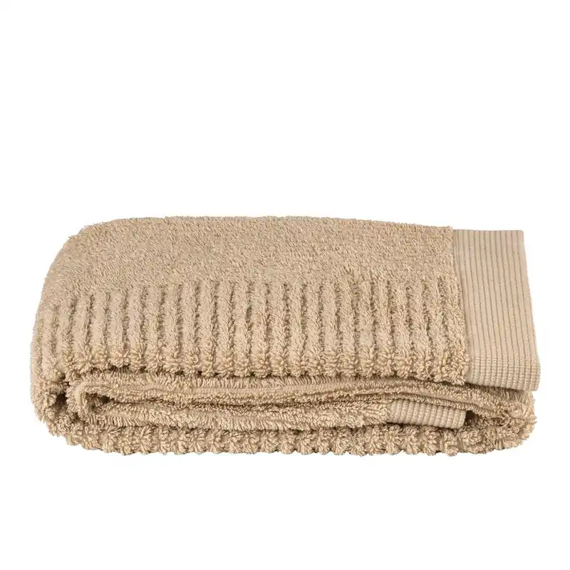 Do wyczerpania zapasów Beżowy bawełniany ręcznik frotte 50x100 cm Classic – Zone Bonami