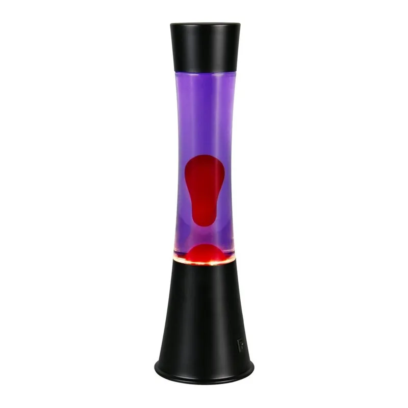 Czarna lampa lawa LED (wysokość 39,5 cm) Etna – Reality Bonami Wysoka jakość