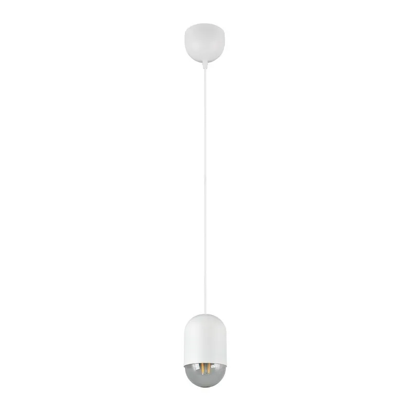Biała metalowa lampa wisząca ø 11 cm Nara – Reality Bonami Kup online