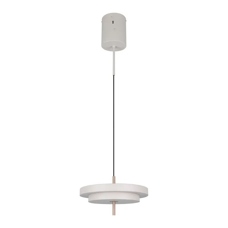 Oferta Lampa wisząca LED ze ściemniaczem w kolorze kości słoniowej Keaton – Trio Bonami
