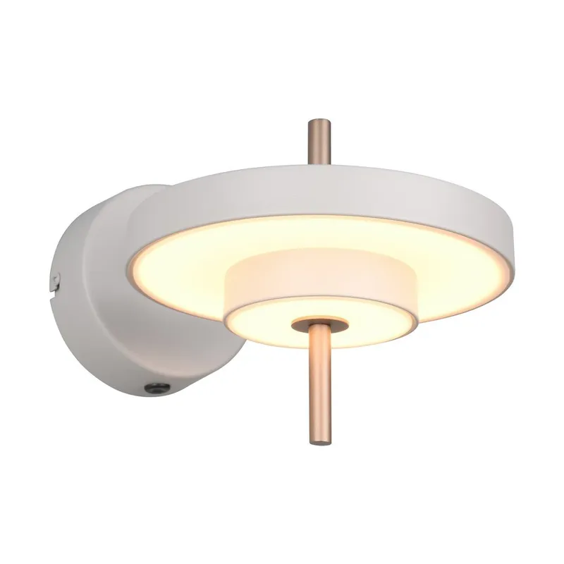 Kinkiet LED z elastyczną konstrukcją/ze ściemniaczem w kolorze kości słoniowej ø 20 cm Keaton – Trio Bonami Oferta czasowa