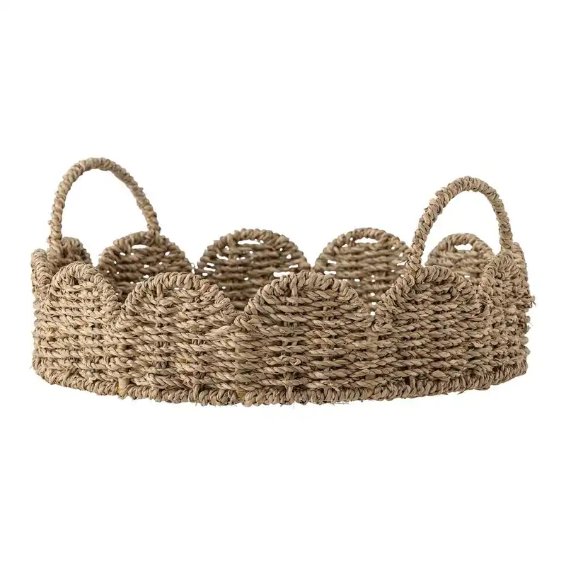 Taca do serwowania z trawy morskiej ø 35 cm Brea – Bloomingville Bonami Popularny