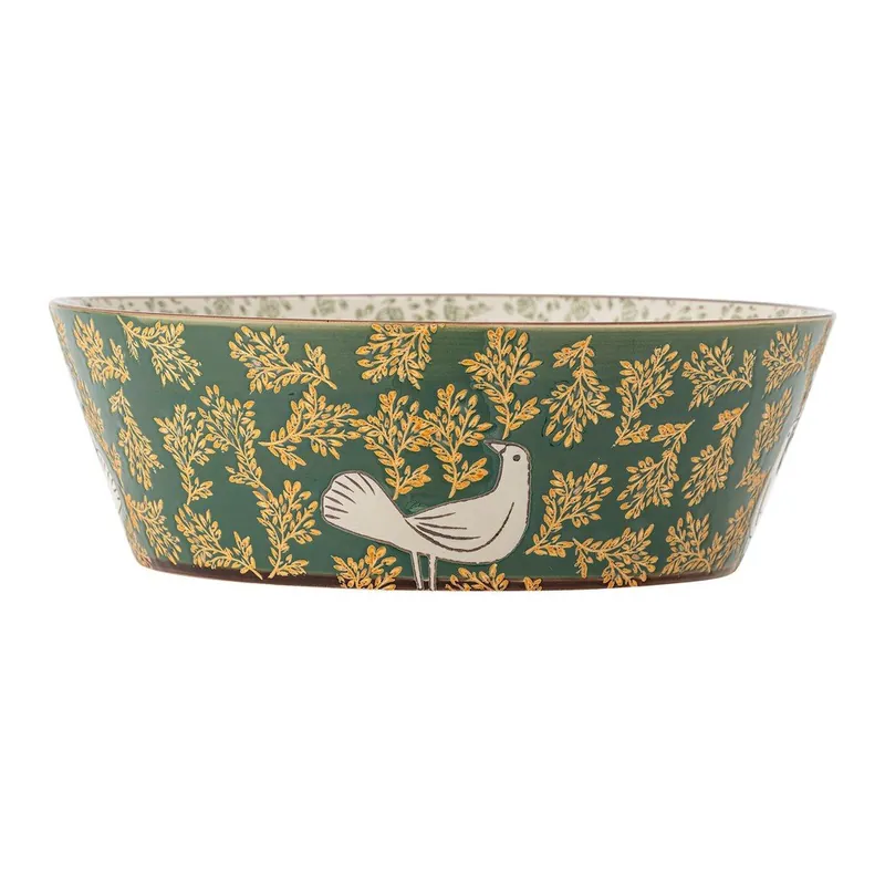 Zamów dziś Zielona ceramiczna misa ø 28 cm Hezha – Bloomingville Bonami