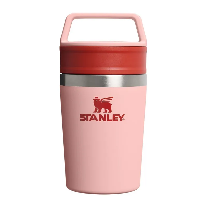 Wyjątkowa oferta Brzoskwiniowy kubek termiczny ze stali nierdzewnej 230 ml Café-To-Go Travel Mug Peach Rose – Stanley Bonami