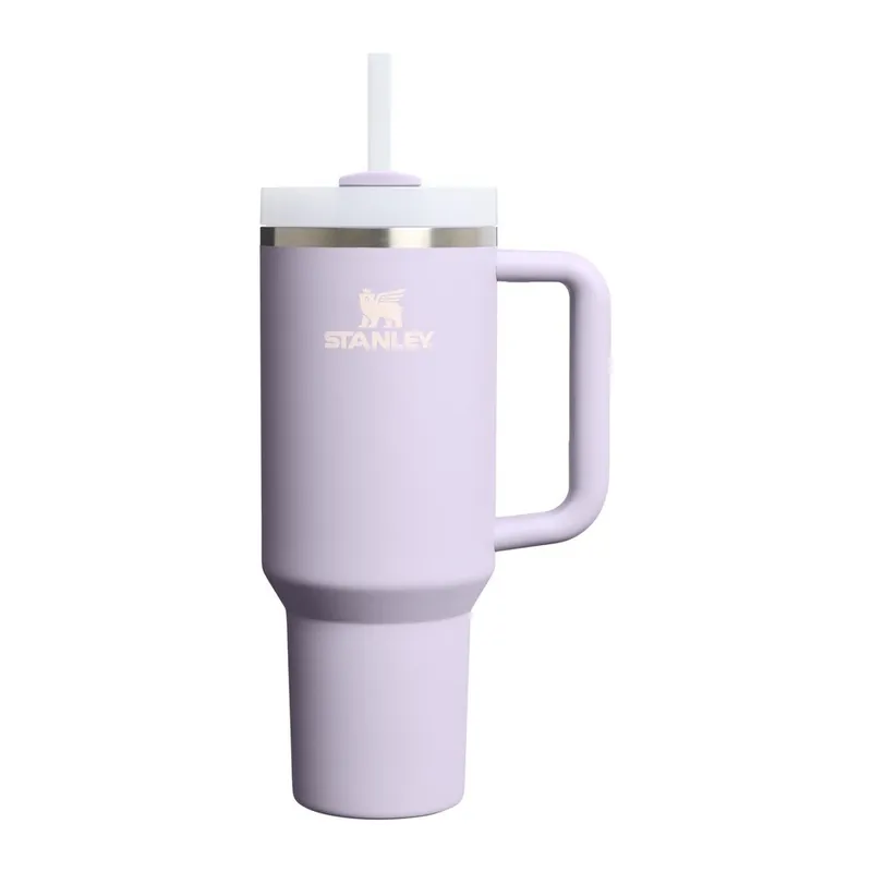Lawendowy termos ze stali nierdzewnej ze słomką 1,18 l Quencher H2.O FlowState™ Tumbler Purple Dust – Stanley Bonami Popularny