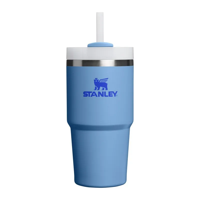 Tylko do końca tygodnia Niebieski termos ze stali nierdzewnej ze słomką 600 ml Quencher H2.O FlowState™ Tumbler Blue Sky – Stanley Bonami