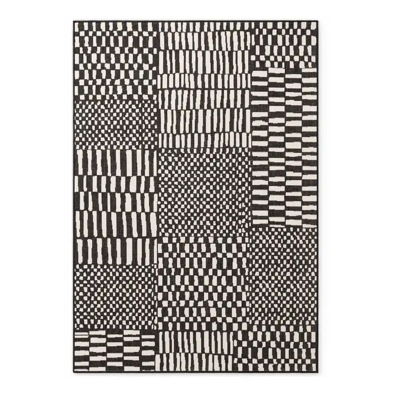 Czarno-kremowy dywan odpowiedni na zewnątrz 200x300 cm Haringey Barkham – Ted Baker Bonami Zamów dziś