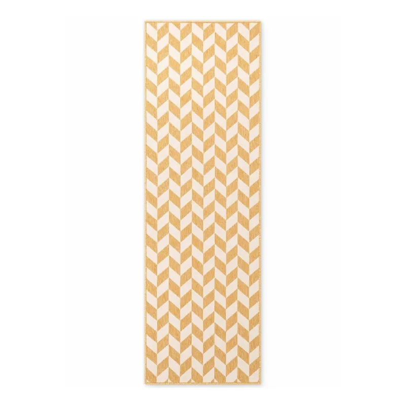 Oferta Chodnik odpowiedni na zewnątrz w kolorze ochry/kremowy 80x200 cm Haringey Terrick – Ted Baker Bonami