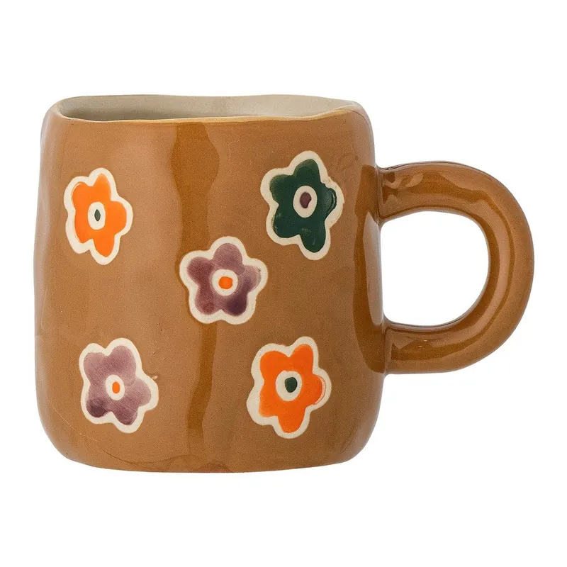 Tylko do końca tygodnia Brązowy kamionkowy kubek dla dzieci 130 ml Addy – Bloomingville Mini Bonami