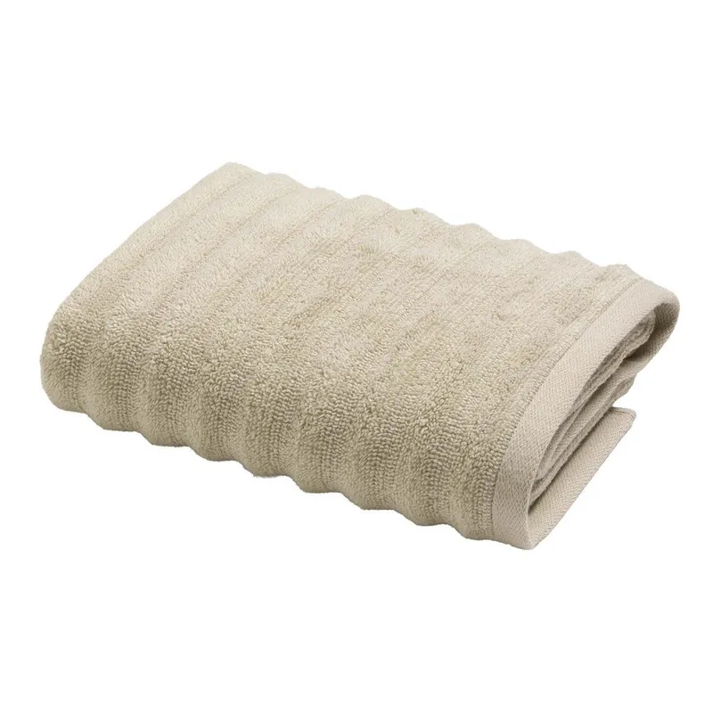 Łatwy zwrot Beżowy bawełniany ręcznik frotte 50x90 cm Maya – douceur d‘intérieur Bonami