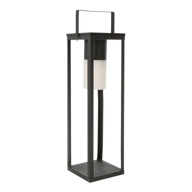 Czarny solarny lampion LED na USB (wysokość 75 cm) Solar – Bizzotto Bonami Tylko do końca tygodnia