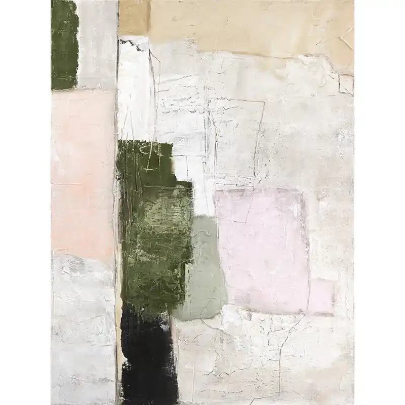 Sprawdź teraz Ręcznie malowany obraz na płótnie 88x118 cm Rustic Revival – Malerifabrikken Bonami