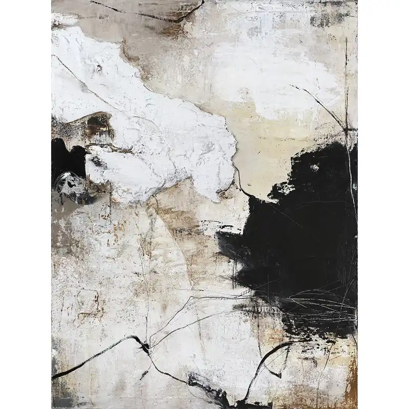 Wyjątkowa oferta Obraz drukowany z ręcznie malowanymi elementami na płótnie 90x118 cm Reform 1 – Malerifabrikken Bonami