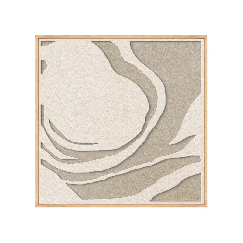 Łatwy zwrot Obraz akustyczny 3D z ramą w zestawie 62x62 cm Silent Whisper 1 – Malerifabrikken Bonami