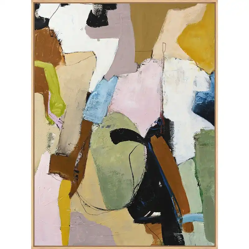 Obraz drukowany z ręcznie malowanymi elementami na płótnie z ramą w zestawie 93x117 cm Out Of Ordinary – Malerifabrikken Bonami Tylko dziś