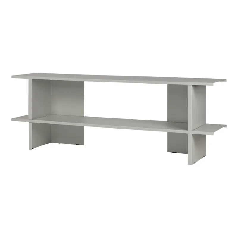 Tylko do końca tygodnia Jasnoszary metalowy regał 160x57x37 cm Hes – noo.ma Bonami