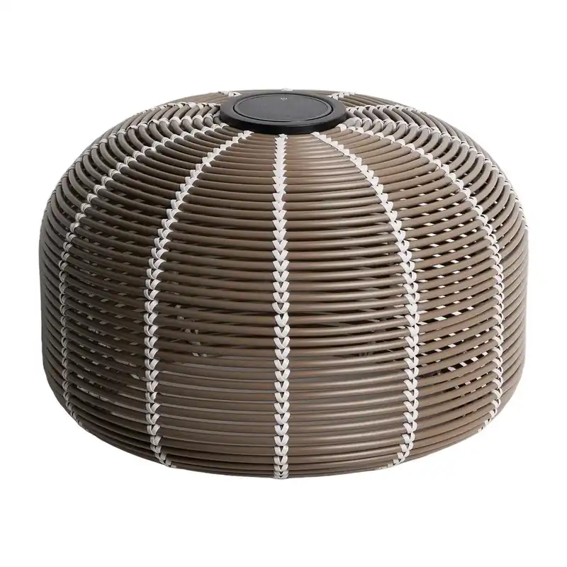Super okazja Lampa zewnętrzna stołowa/przenośna LED solarna/na USB ø 50 cm Garoina – Kave Home Bonami